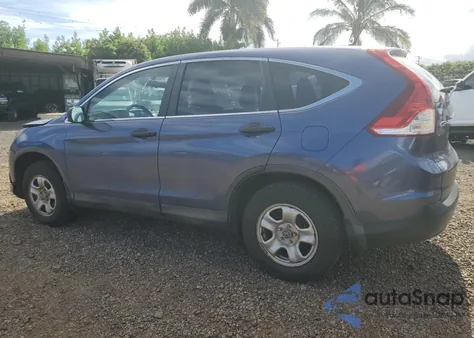 2013 Honda Cr-V Lx z USA, uszkodzony, nr VIN 2HKRM4H33DH609383